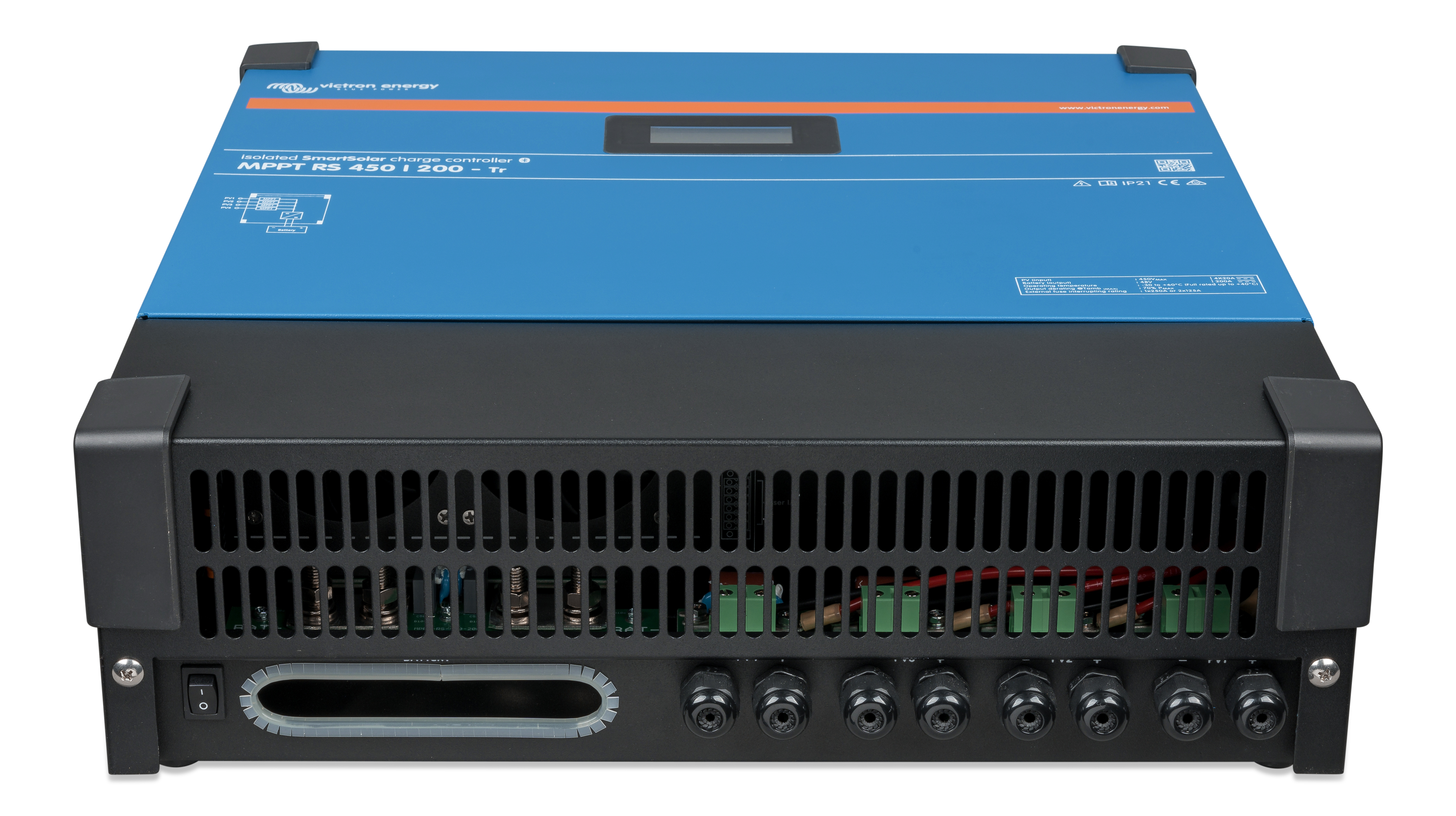 Victron Energy SmartSolar MPPT RS 450/200-Tr solar charge controller | SCC145120410