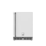 Hestan 24″ Left Hinged With Lock, Outdoor Undercounter Refrigerator (Solid Door) - GRSL24