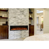 Modern Flames 74" Spectrum Slimline Linear Electric Fireplace [SPS-74B]