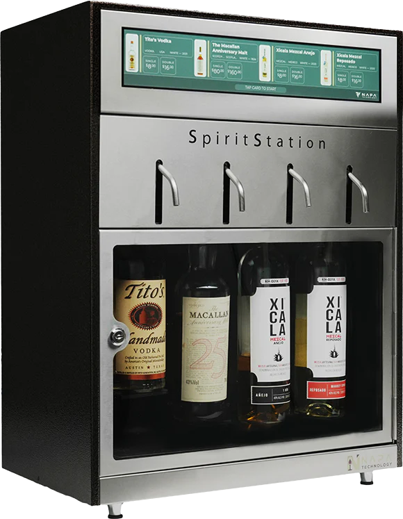 Napa Technology SpiritStation Dispenser - MX4-Q3SSHC