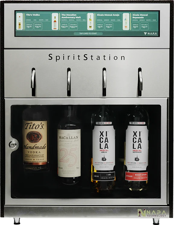 Napa Technology SpiritStation Dispenser - MX4-Q3SSHC