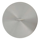 The Outdoor Plus 28" Round Stainless Steel Lid Cover (With Handle)