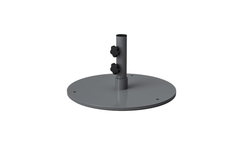 Ledge Lounger Steel Plate Umbrella Base