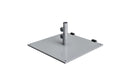 Ledge Lounger Steel Plate Umbrella Base