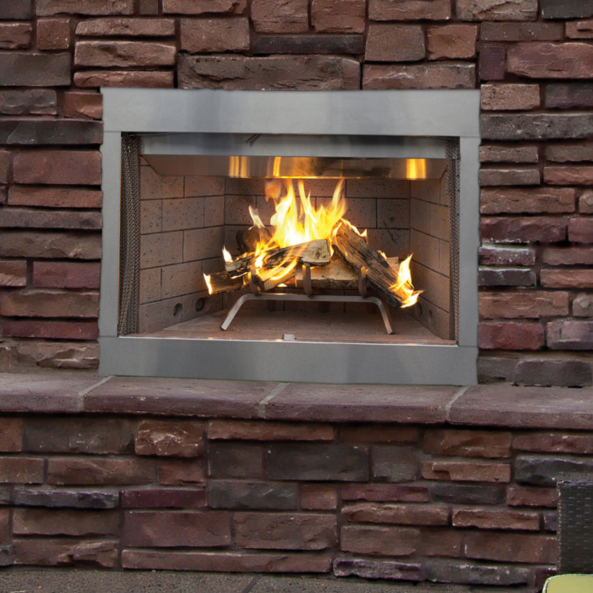 Superior Outdoor Open-Hearth Wood-Burning Fireplace - WRE3000