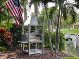 Tagwood BBQ Argentine Santa Maria Wood Fire & Charcoal Gaucho Grill all Stainless Steel | BBQ02SS OPEN FIRE COOKING - PRE-ORDER