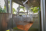 Tagwood BBQ Argentine Santa Maria Wood Fire & Charcoal Gaucho Grill all Stainless Steel | BBQ12SS