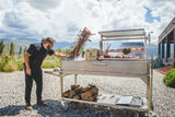 Tagwood BBQ Argentine Santa Maria Wood Fire & Charcoal Gaucho Grill | BBQ26SS --