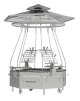 Tagwood BBQ Argentine Santa Maria Wood Fire & Charcoal THE TAGWOOD TOWER Grill | BBQ37SS - PRE-ORDER