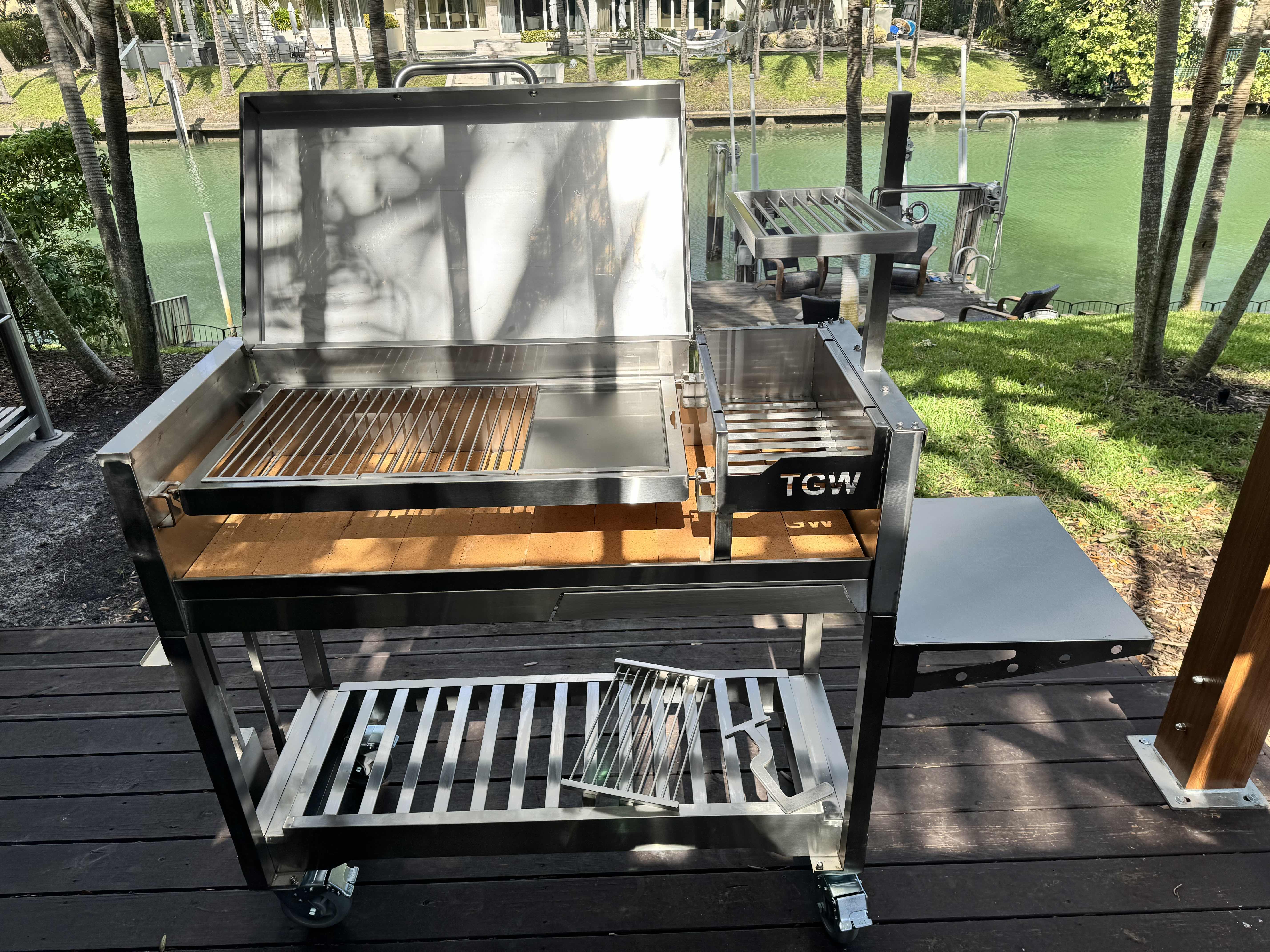 Tagwood BBQ Argentine  Wood Fire & Charcoal Gaucho Grill | BBQ18SS-- PRE-ORDER