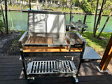 Tagwood BBQ Argentine  Wood Fire & Charcoal Gaucho Grill | BBQ18SS-- PRE-ORDER