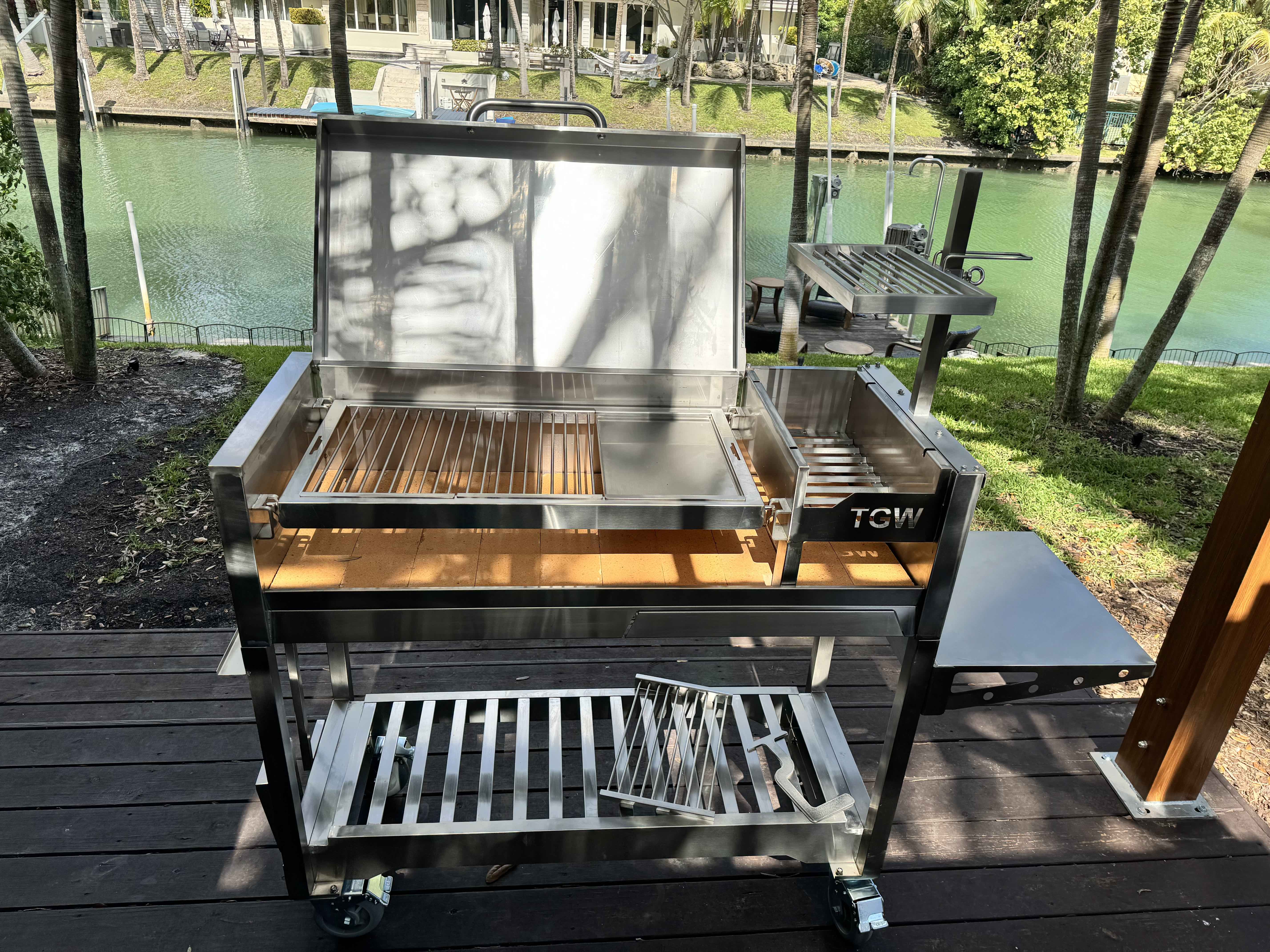 Tagwood BBQ Argentine  Wood Fire & Charcoal Gaucho Grill | BBQ18SS-- PRE-ORDER