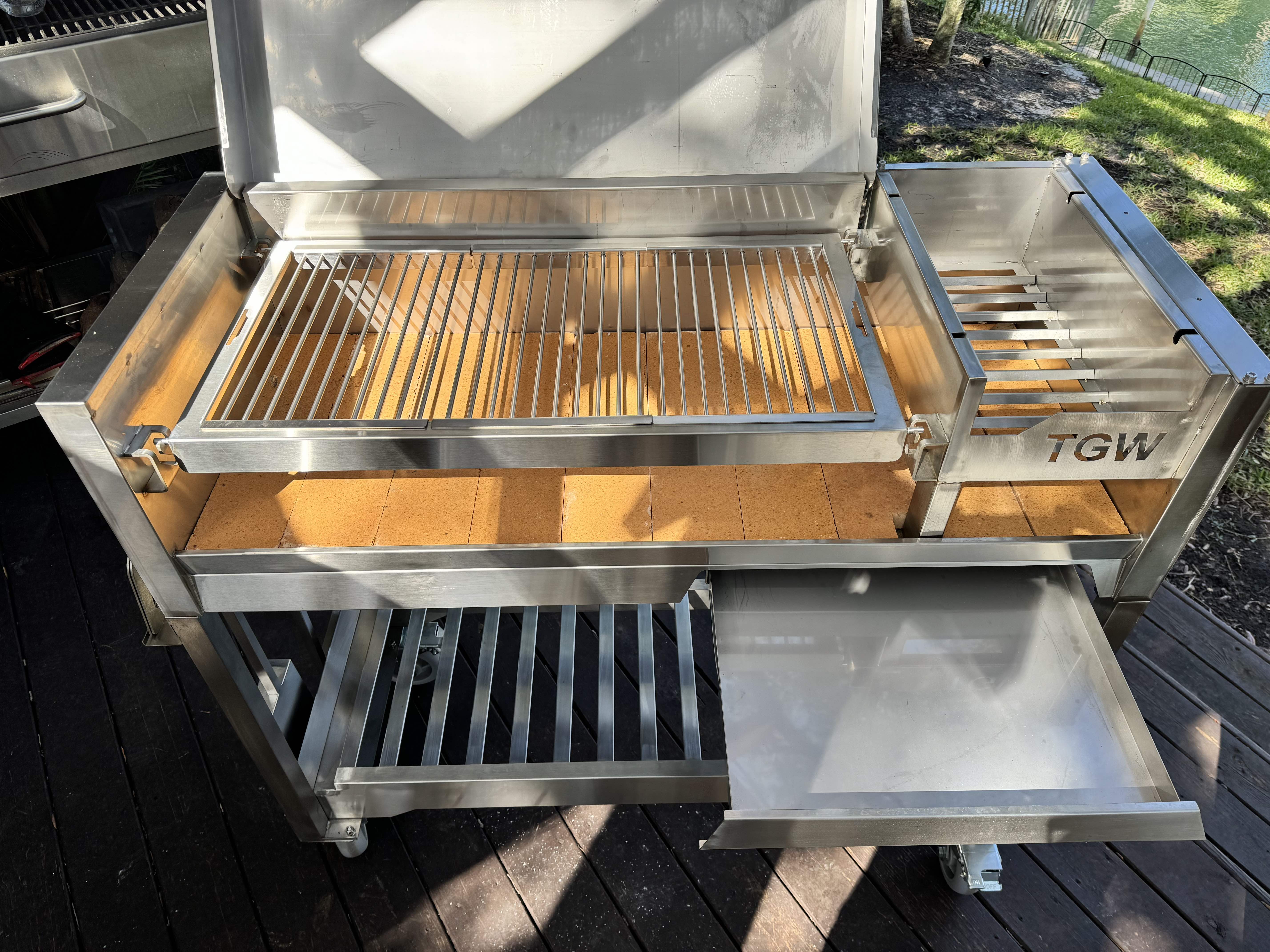 Tagwood BBQ Argentine  Wood Fire & Charcoal Gaucho Grill | BBQ18SS-- PRE-ORDER