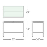 Kannoa Toledo Bar Table