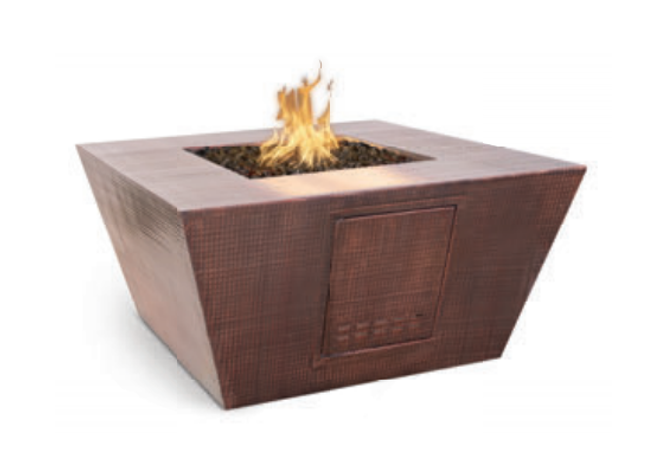 The Outdoor Plus Redan Copper Fire Pit + Free Cover