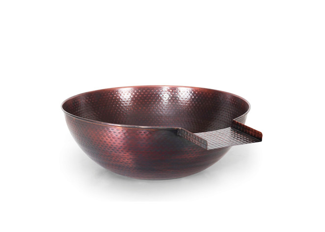 The Outdoor Plus Sedona Copper Water Bowl + Free Cover