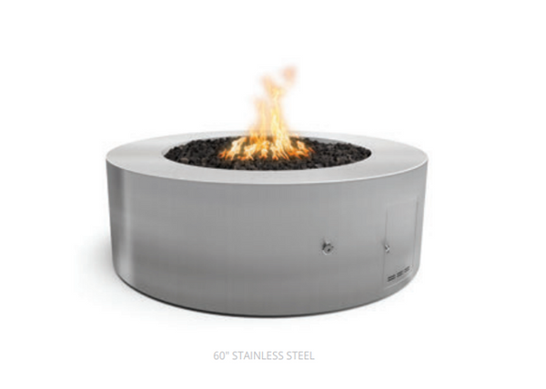 The Outdoor Plus Unity Steel Fire Pit - 24" Tall + Free Cover