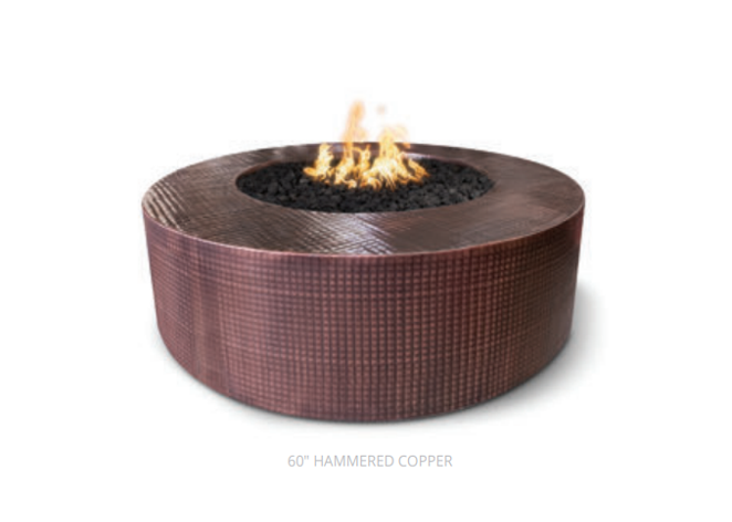 The Outdoor Plus Unity Steel Fire Pit - 24" Tall + Free Cover