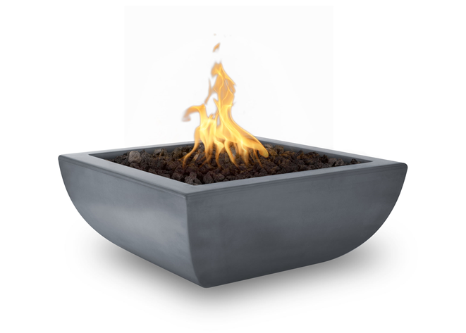 The Outdoor Plus Avalon Concrete Fire Bowl + Free Cover