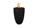 The Outdoor Plus Castillo Concrete Fire Pillar + Free Cover