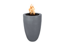 The Outdoor Plus Castillo Concrete Fire Pillar + Free Cover