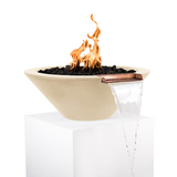 The Outdoor Plus Cazo Concrete Fire & Water Bowl + Free Cover