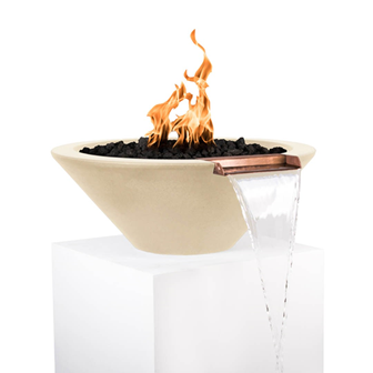 The Outdoor Plus Cazo Concrete Fire & Water Bowl + Free Cover