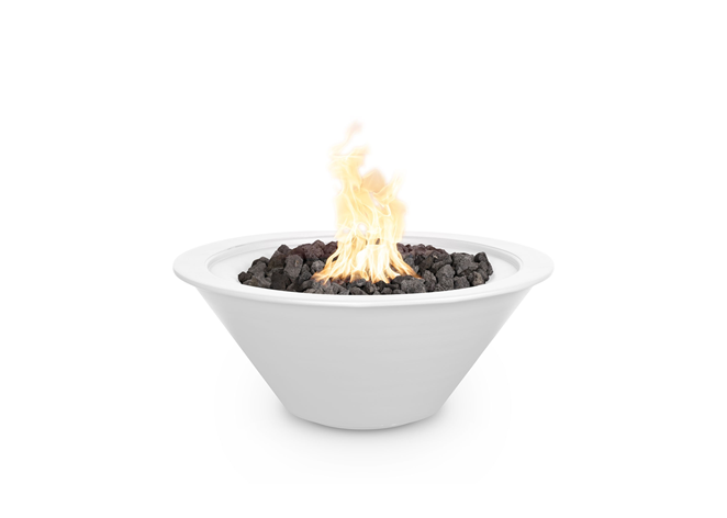 The Outdoor Plus Cazo Powdercoated Steel Fire Bowl + Free Cover