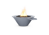 The Outdoor Plus Cazo Powdercoated Steel Fire & Water Bowl + Free Cover