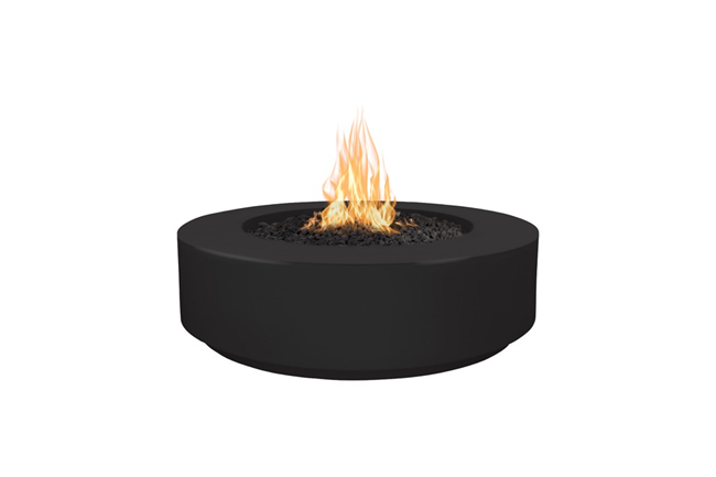 The Outdoor Plus 42" Florence Concrete Fire Pit / 12" Tall+ Free Cover