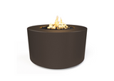 The Outdoor Plus 46" Florence Concrete Fire Pit / 20" Tall + Free Cover