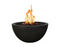 The Outdoor Plus Luna Concrete Fire Pit + Free Cover