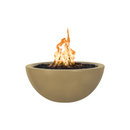 The Outdoor Plus Luna Concrete Fire Pit + Free Cover