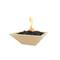 The Outdoor Plus Maya Concrete Fire Bowl + Free Cover