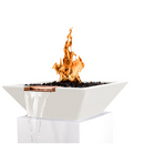 The Outdoor Plus Maya Concrete Fire & Water Bowl + Free Cover