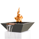 The Outdoor Plus Maya Concrete Fire & Water Bowl + Free Cover