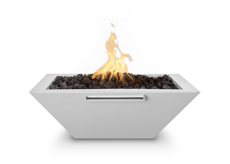 The Outdoor Plus Maya Powdercoated Steel Fire & Water Bowl + Free Cover
