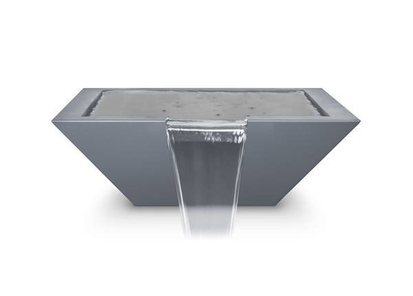 The Outdoor Plus Maya Powdercoated Steel Water Bowl + Free Cover