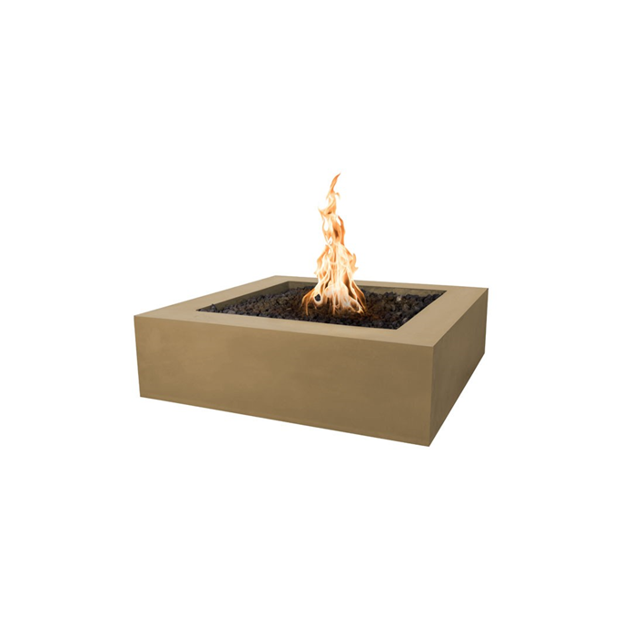 The Outdoor Plus Quad Concrete Fire Pit + Free Cover