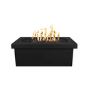 The Outdoor Plus Ramona Rectangular Concrete Fire Table + Free Cover