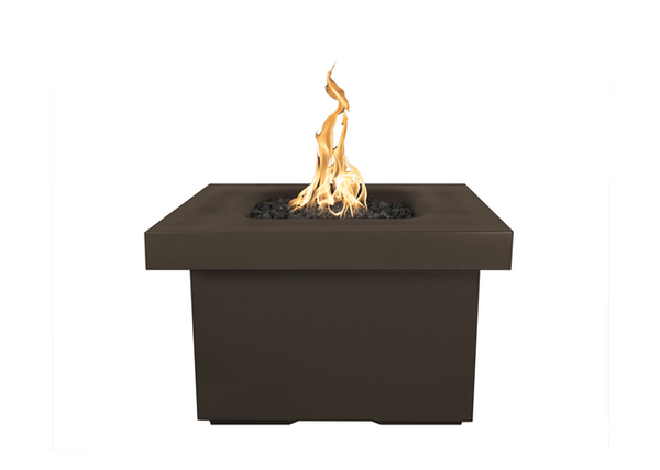 The Outdoor Plus Ramona Square Concrete Fire Table + Free Cover