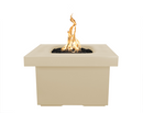 The Outdoor Plus Ramona Square Concrete Fire Table + Free Cover