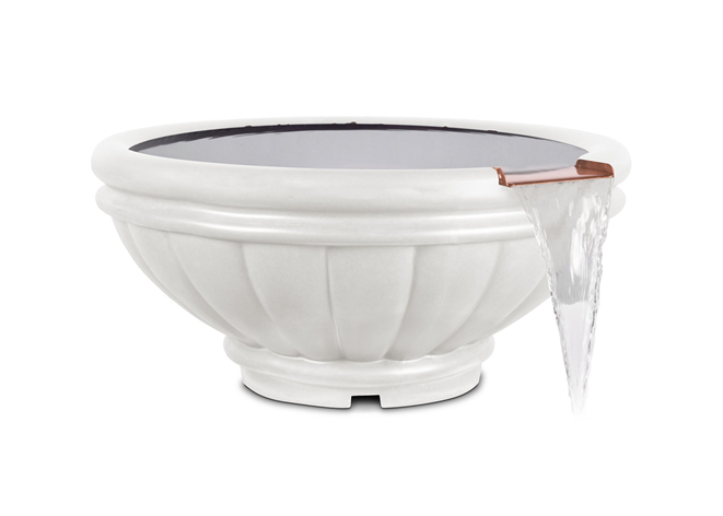 The Outdoor Plus Roma Concrete Water Bowl + Free Cover