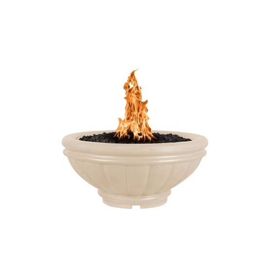 The Outdoor Plus Roma Concrete Fire Bowl + Free Cover