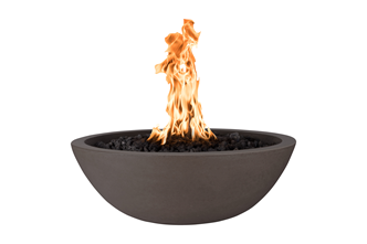 The Outdoor Plus Sedona Concrete Fire Pit + Free Cover