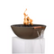 The Outdoor Plus Sedona Concrete Fire & Water Bowl + Free Cover