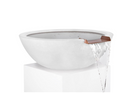 The Outdoor Plus Sedona Concrete Water Bowl + Free Cover