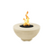 The Outdoor Plus Sienna Concrete Fire Pit + Free Cover