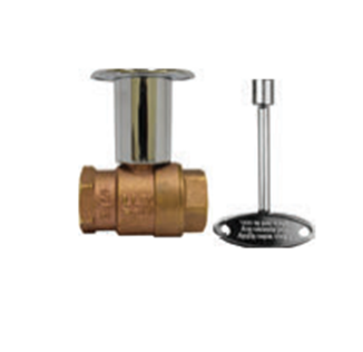 The Outdoor Plus 3/4" On/Off Straight Key Valve