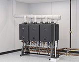 Rinnai 6-Unit Free Standing Rack – Natural Gas | High-Efficiency Commercial Tankless Water Heater System